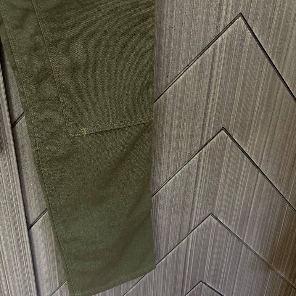 NWT Patagonia Worn Wear Slim All Seasons Hemp Pants Olive Green Size 10 Long - Picture 11 of 16